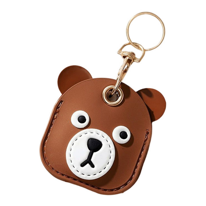 Animal Keychain Multifunctional Cute Tiger Access Card Sleeve Anti-lost Car Key Ring Pendant Backpack Ornament Image 3