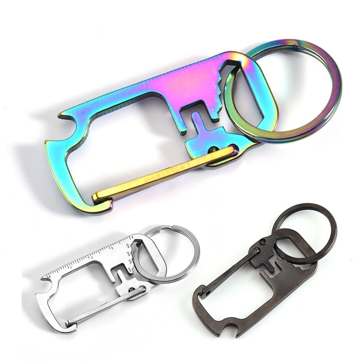 Key Chain High Strength Key Ring Outdoor Accessory Image 8