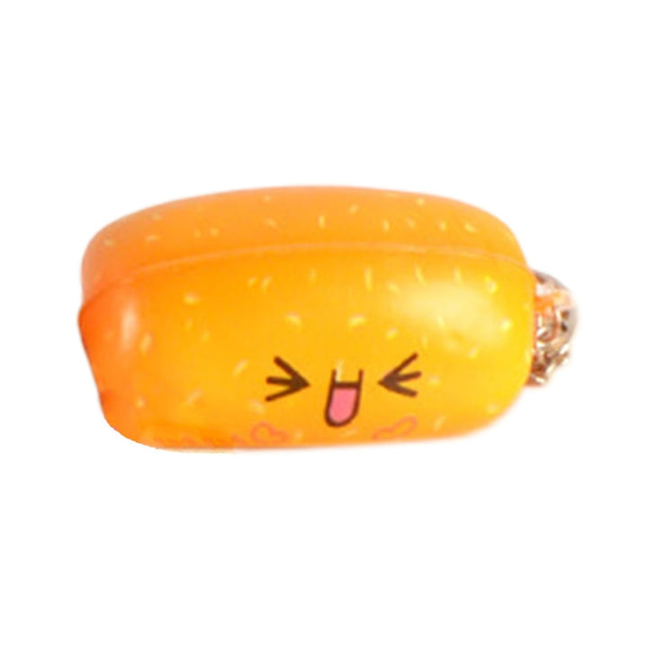 Food Squeeze Toy Keychain Slow Ring Kids Adults Gift Image 12