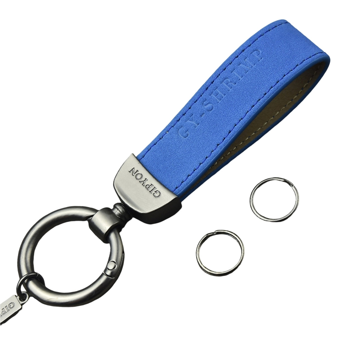 Key Chain Minimalist Rust-resistant Anti-Lost Multi-purpose Faux Leather Car Keychain Handbag Accessory Image 6