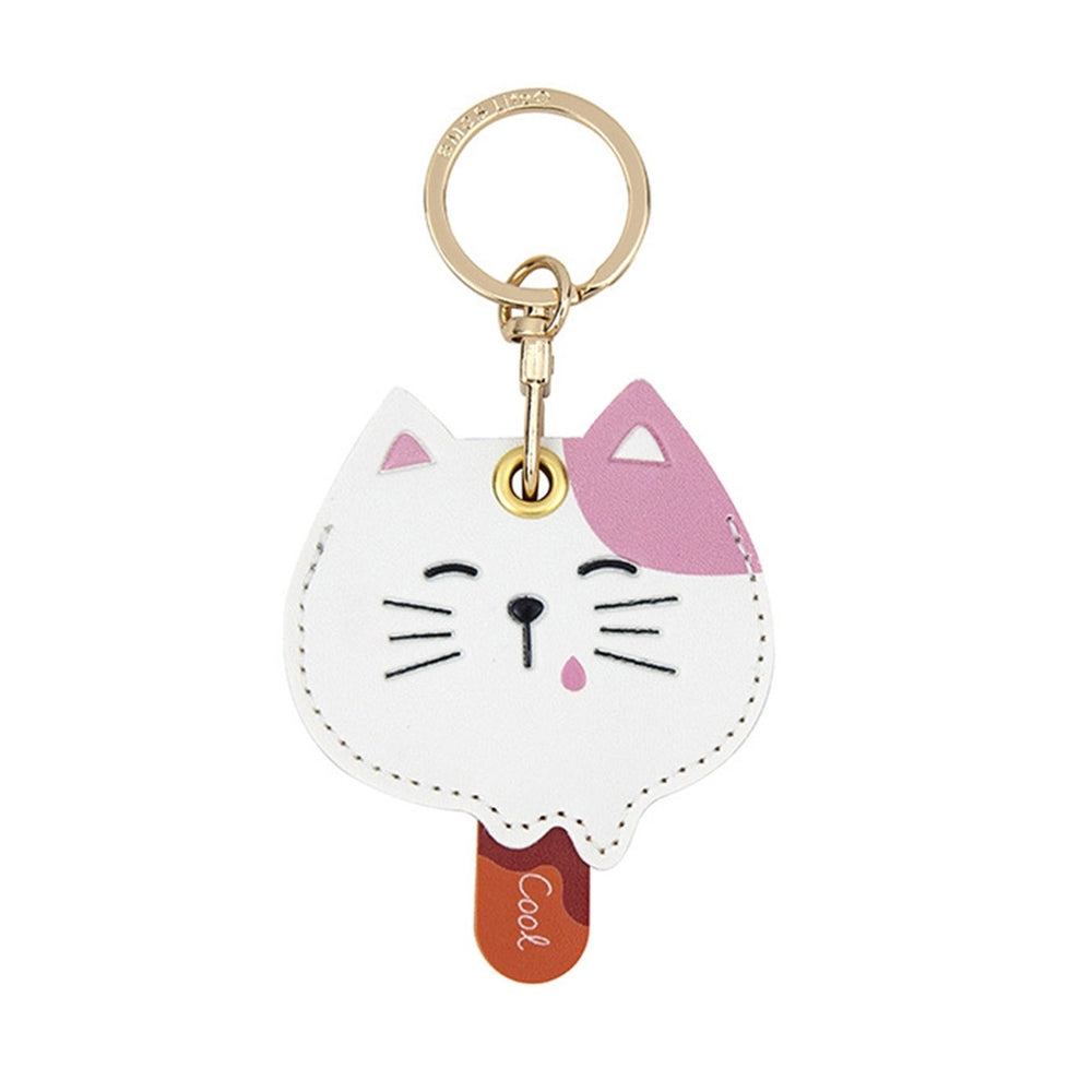 Cute Style Candy Color Exquisite Key Chain Cartoon Animal Shape Access Control Card Cover Backpack Ornament Image 2