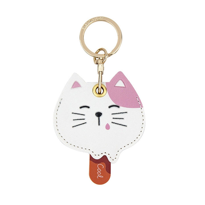 Cute Style Candy Color Exquisite Key Chain Cartoon Animal Shape Access Control Card Cover Backpack Ornament Image 1