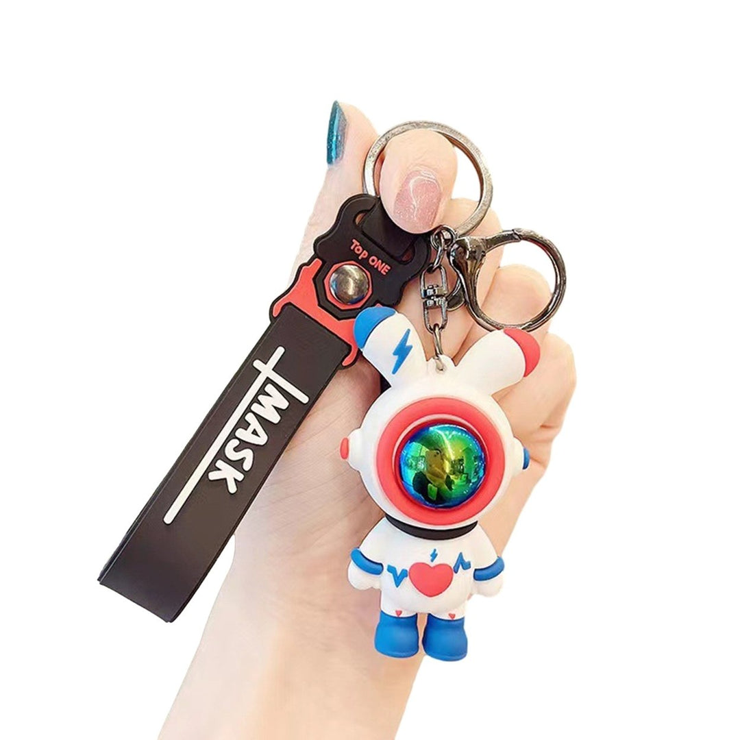 Key Holder Eye-catching Cartoon Pendant Bag Accessory Image 1