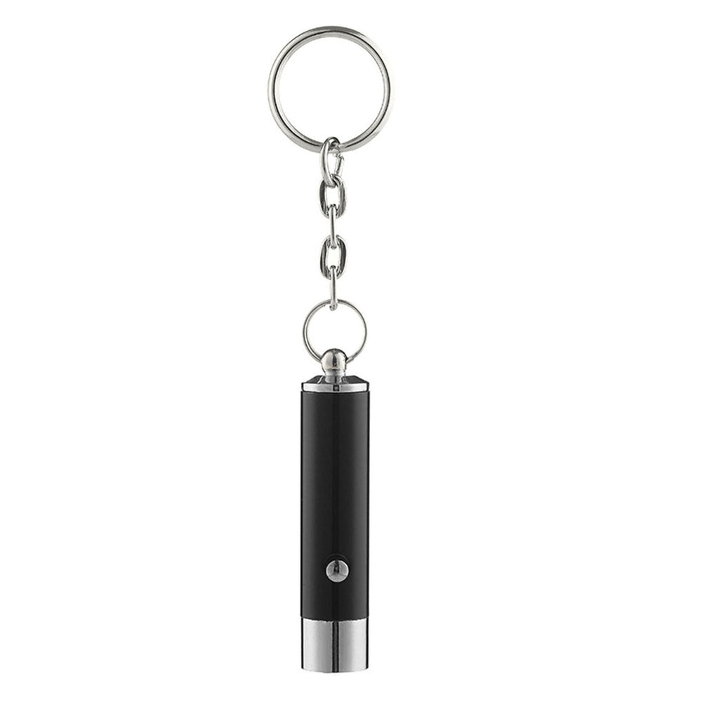 UV Flashlight Keychain Mini Key Ring Backpack Supplies Image 2