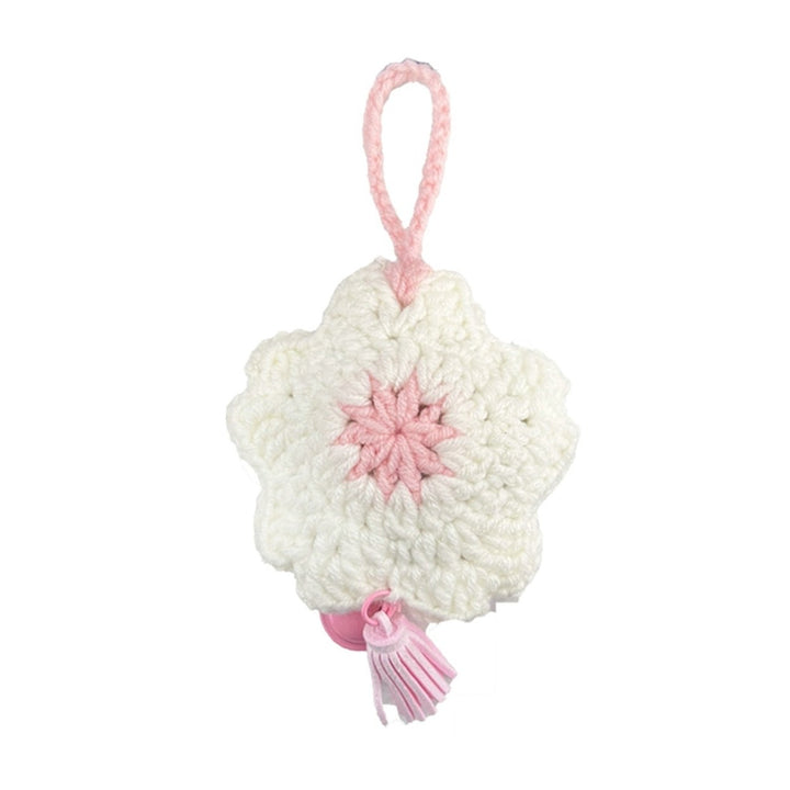 Car Hanging Pink White Ornament Auto Accessories Image 2