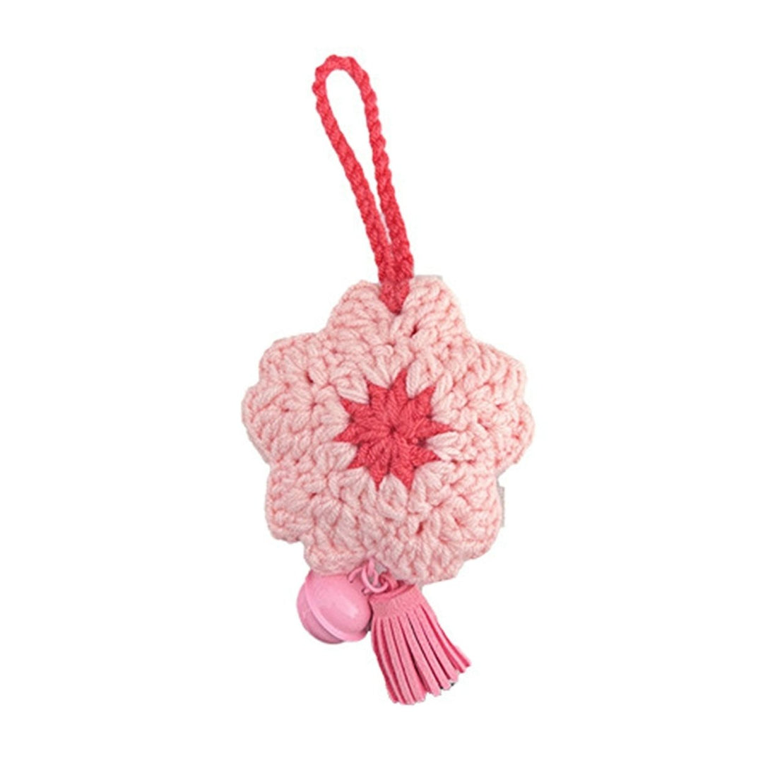 Car Hanging Pink White Ornament Auto Accessories Image 3