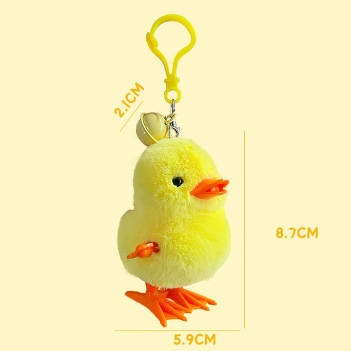 Kawaii Plush Keychain Chick Duck Doll Bag Pendant Cute Stuffed Toy Backpacks Pendant Childrens Birthday Christmas Gift Image 9