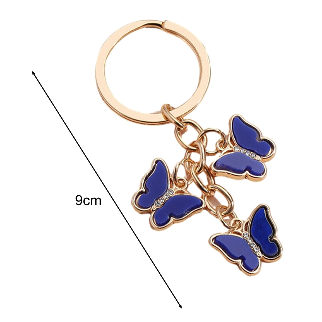 Key Chain Butterfly Charms Purse Bag Accessories Image 10