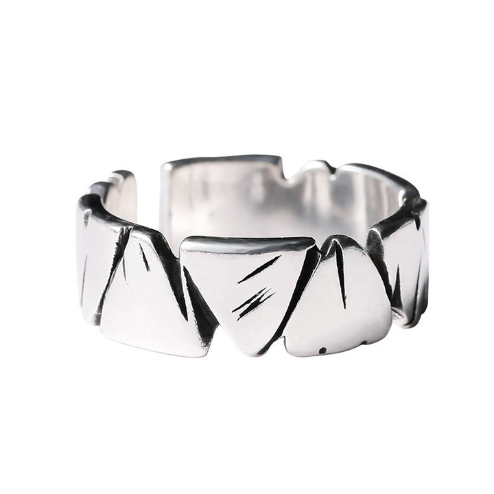 Men Ring Bright Luster Open Finger Ring for Banquet Image 4