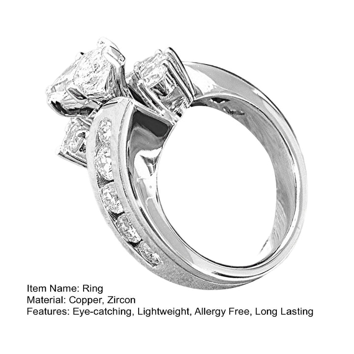 Fashion Ring Sparkling Creative Jewelry Birthday Gift Image 10