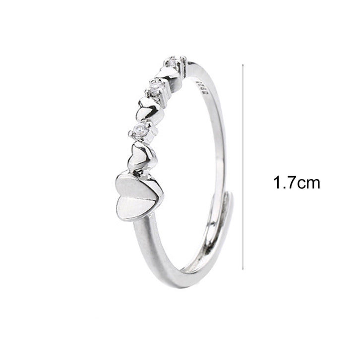 Women Ring Adjustable Opening Gift for Valentines Image 8