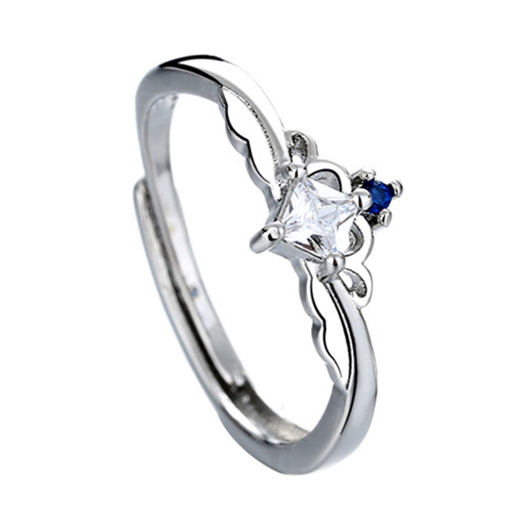 Couple Ring Luxury Exquisite Non-Fading Valentines Day Jewelry The Princess And The Knight Engagement Ring for Image 4