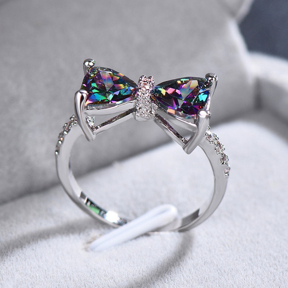 Women Ring Aesthetic Bow-knot Jewelry Fashion Accessory Image 2