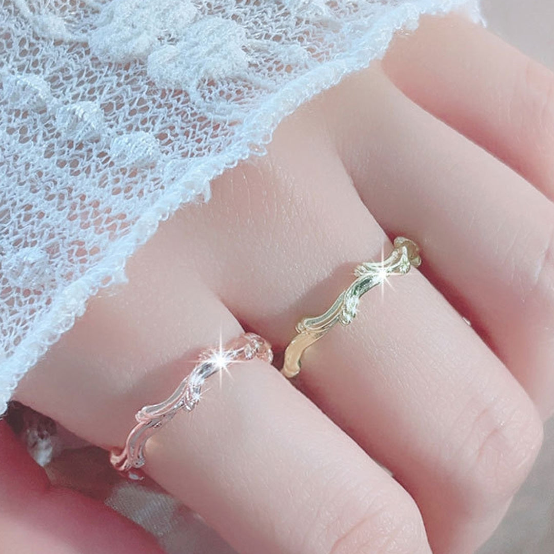 Knuckle Ring Adjustable Size Ring Jewelry Accessories Image 9