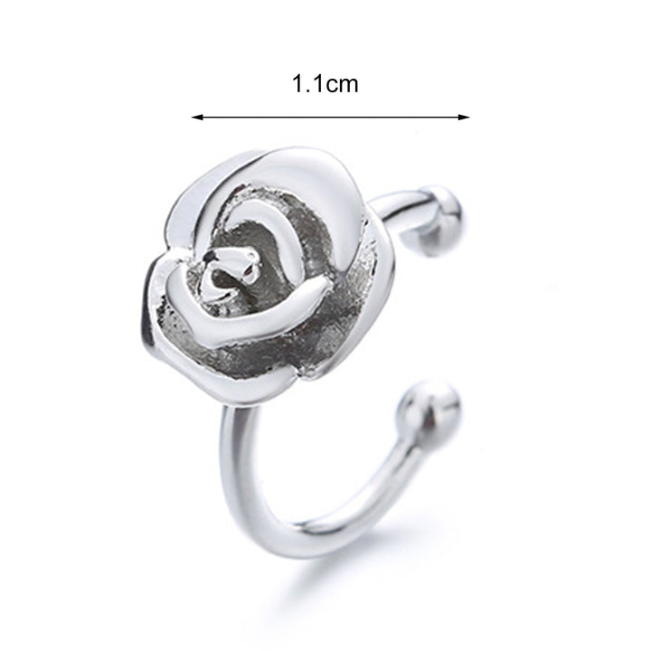 1Pc Ear Clip Non-piercing Earring Jewelry for Wedding Image 6