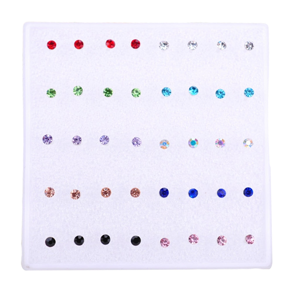 20 Pairs Women Ear Studs Earrings Set for Daily Wear Image 2