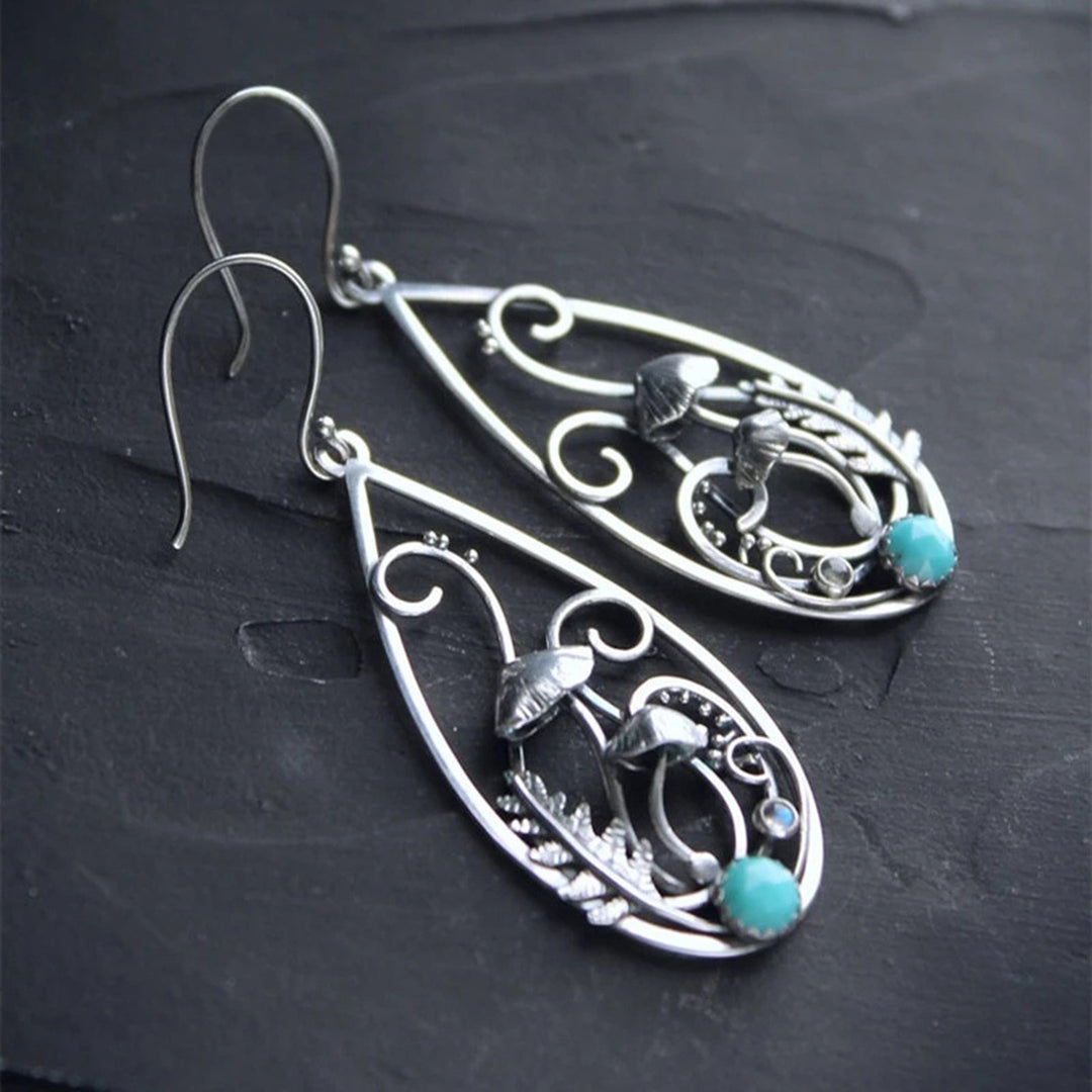 1 Pair Dangle Earrings Retro Jewelry for Daily Wear Image 7