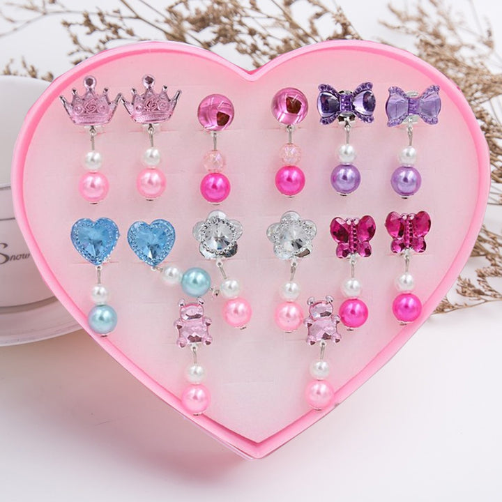 7Pairs/Box Faux Pearls Earrings Jewelry Accessories Image 7