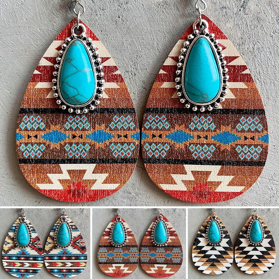 1 Pair Dangle Earrings Pendant Earrings Boho Jewelry Image 1