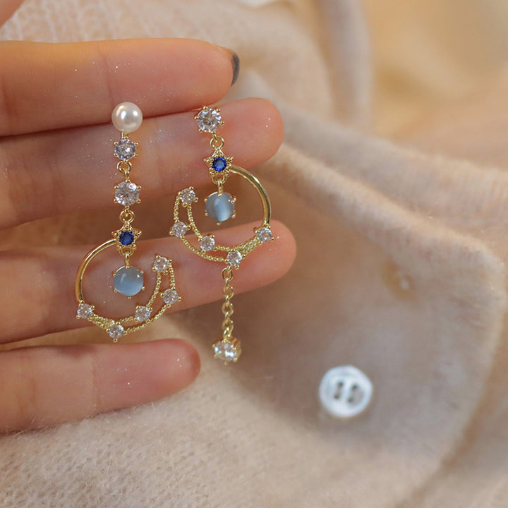 1 Pair Women Earrings Shiny Drop Earrings Jewelry Gift Image 10