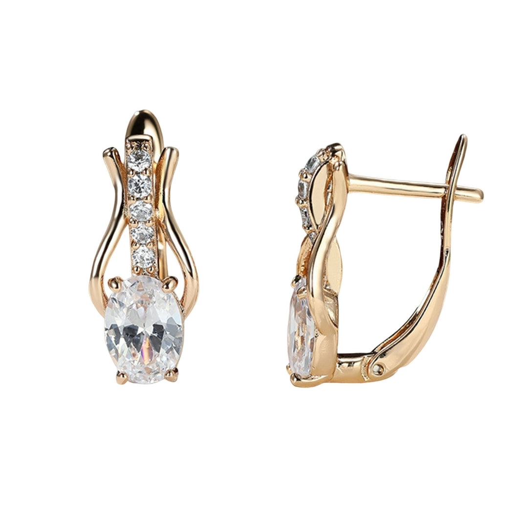 1 Pair Drop Earrings Dangle Earrings Wedding Jewelry Image 3