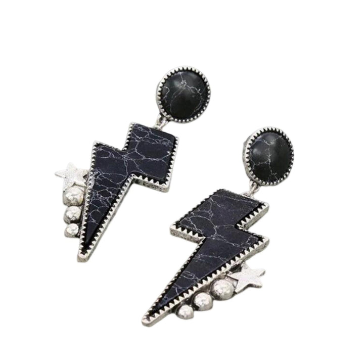 1 Pair Stud Earrings Star Earrings Clothing Accessories Image 2