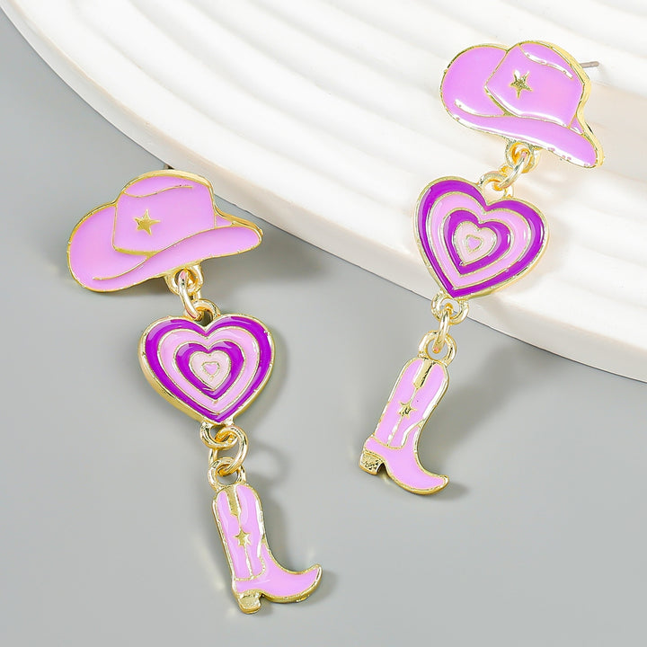 1 Pair Oil-dripping Cowgirl Accessories Birthday Gift Image 7