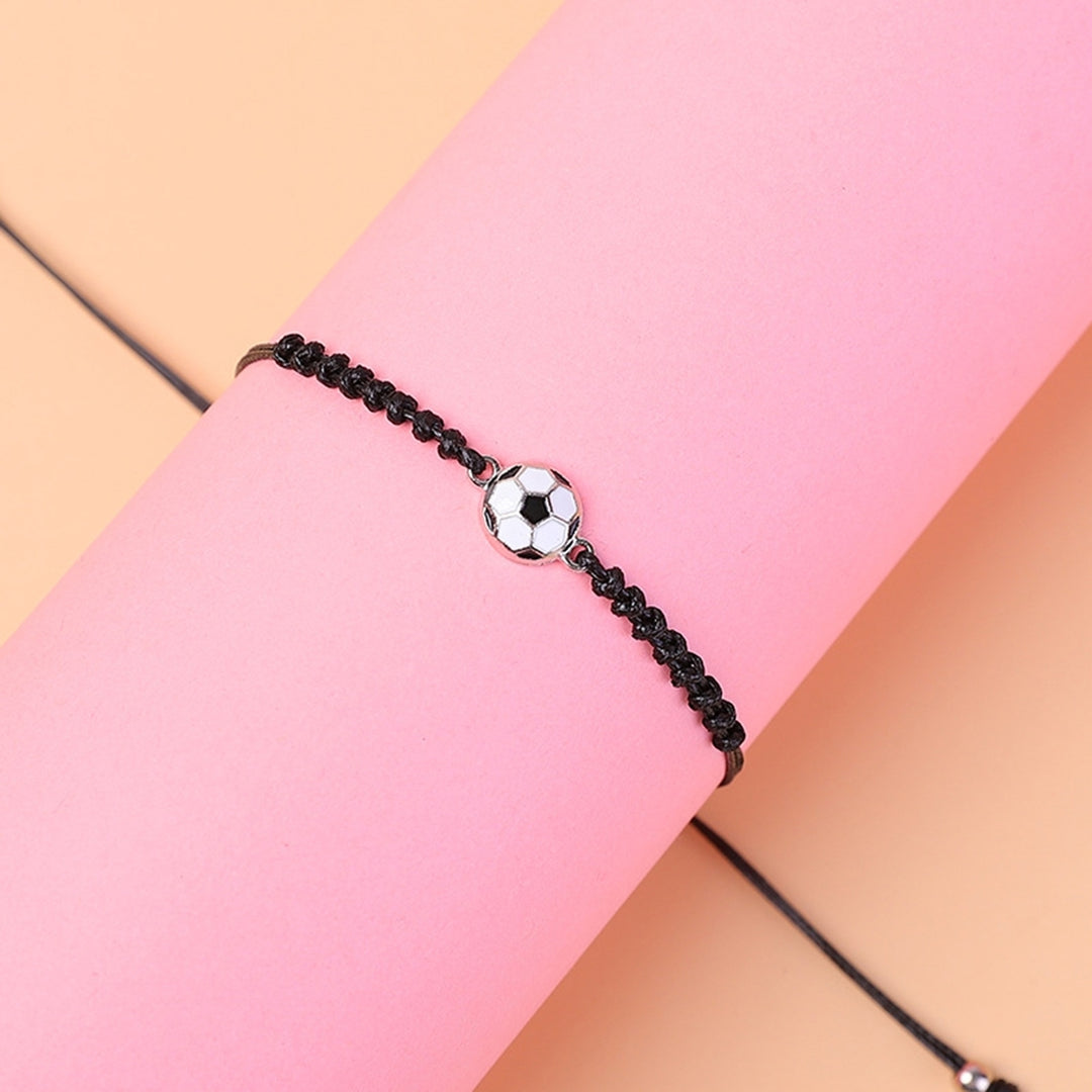 Friendship Bracelet Football Braided Cool Adjustable Ball Bracelet Jewelry Gifts Image 4