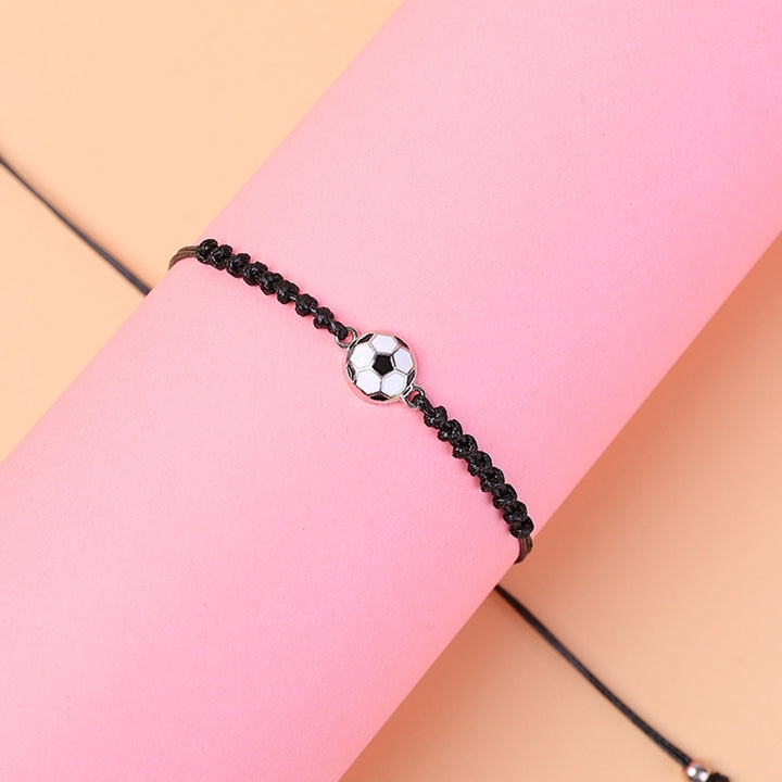 Friendship Bracelet Football Braided Cool Adjustable Ball Bracelet Jewelry Gifts Image 4