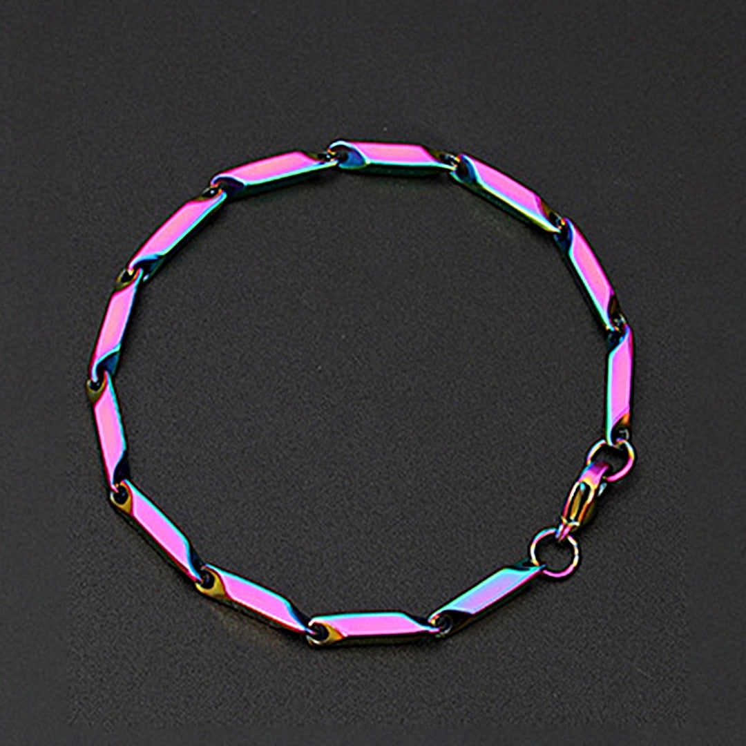 Quenching Process Bracelet Simple Non-allergic Leaf Chain Fashion Bracelet Wrist Decoration Image 10