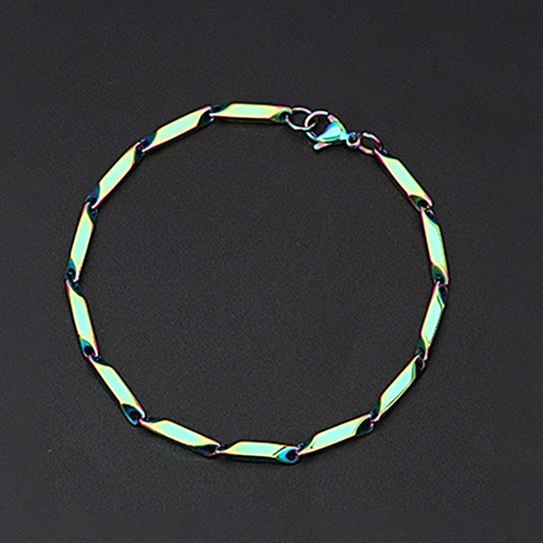 Quenching Process Bracelet Simple Non-allergic Leaf Chain Fashion Bracelet Wrist Decoration Image 11