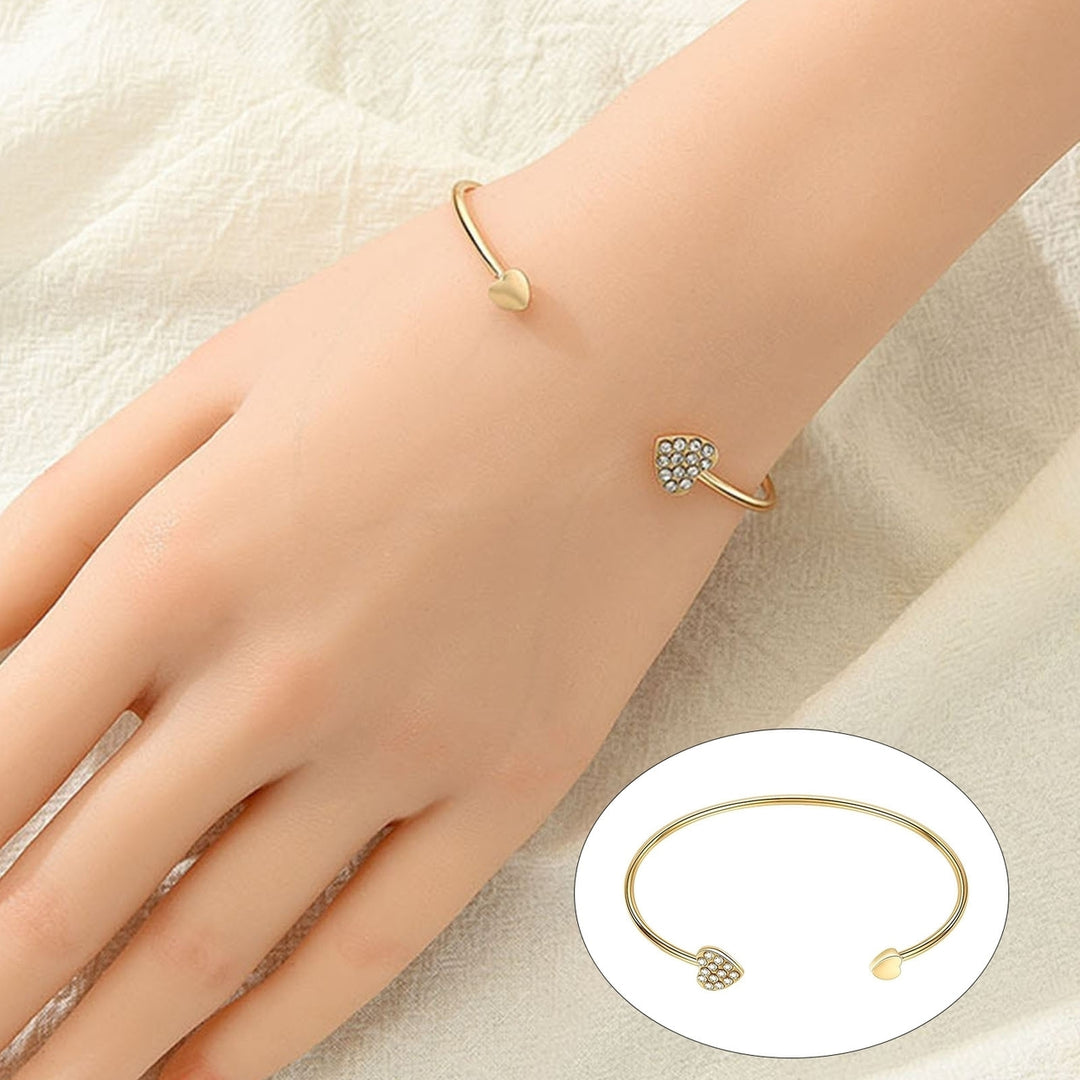 Women Bracelet Adjustable Opening Gift for Dating Image 1