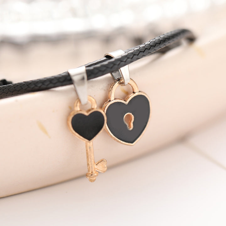 1 Pair Couple Bracelets Magnetic Jewelry for Daily Life Image 9