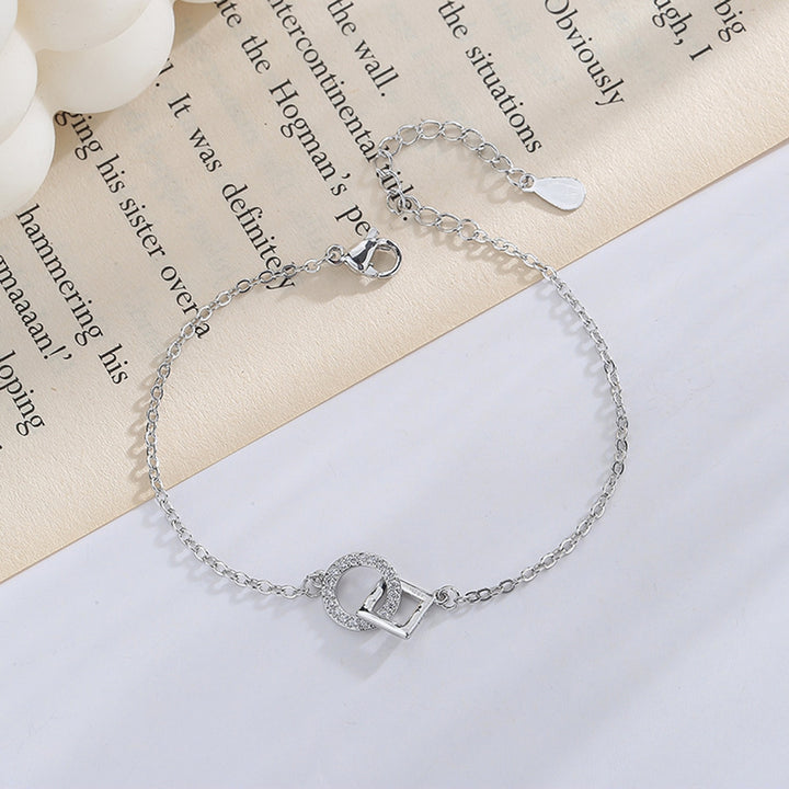 Women Bracelet Adjustable Shiny Hand Jewelry for Dating Image 3