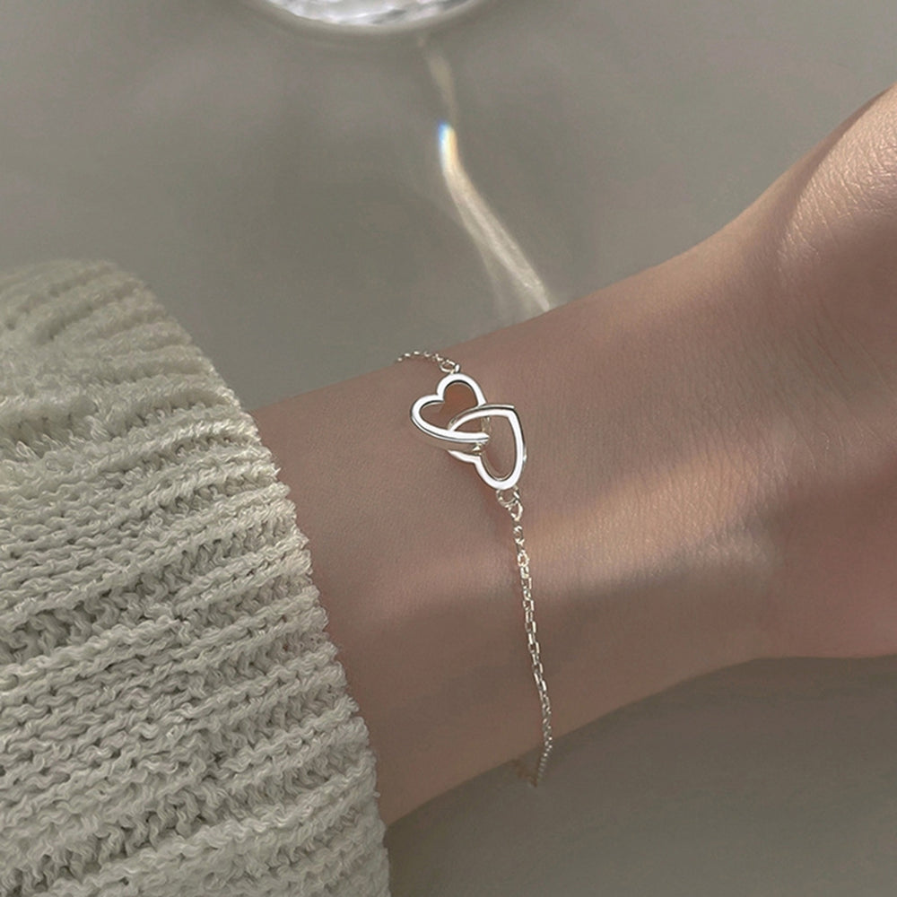 Women Bracelet Sweet Geometric Hand Jewelry for Dating Image 2