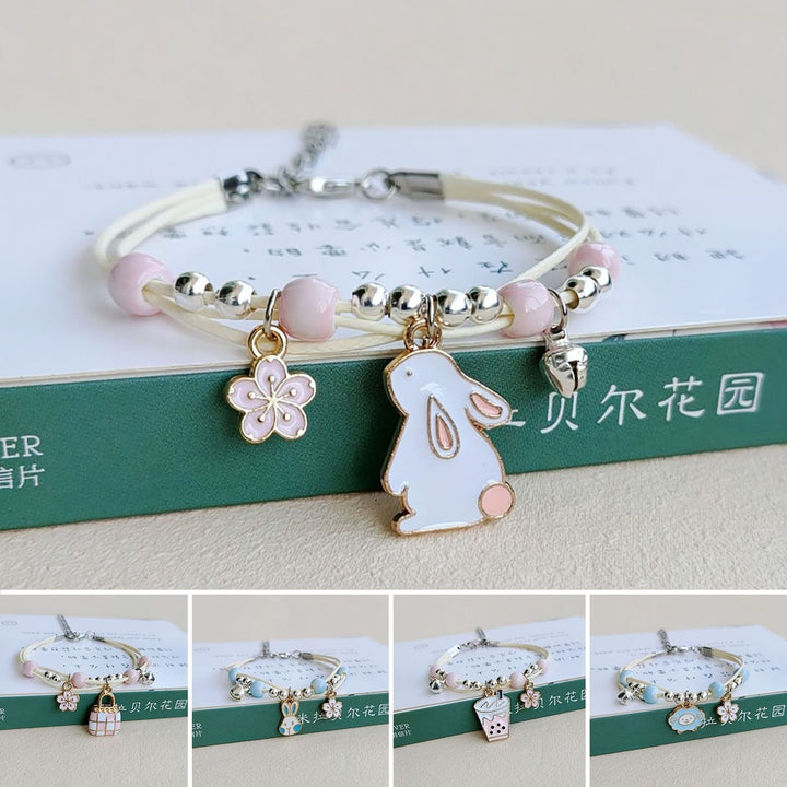 Fashion Bracelet Minimalistic Beautiful Fine Workmanship Lovely Adorable Everyday Wearing Alloy Cartoon Bunny Kid Image 1