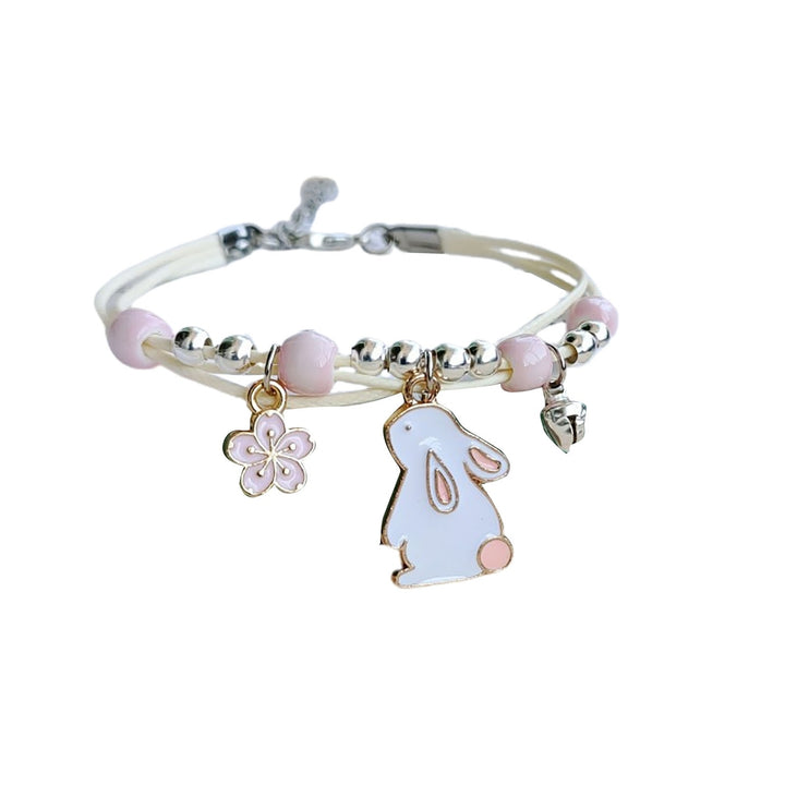 Fashion Bracelet Minimalistic Beautiful Fine Workmanship Lovely Adorable Everyday Wearing Alloy Cartoon Bunny Kid Image 4