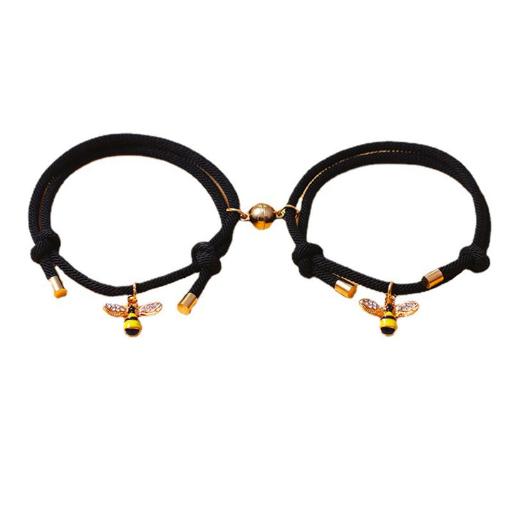 1 Pair Magnetic Bracelets Valentines Day Present Image 8