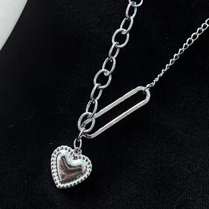 Chain Necklace Heart Pendant Necklace for Daily Life Image 10