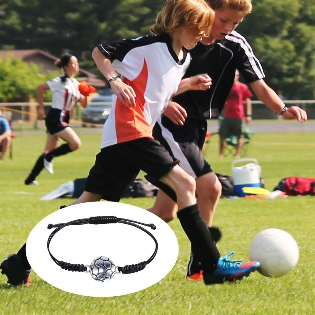 Bracelet Manual Braided Football Gift Adult Jewelry Image 8