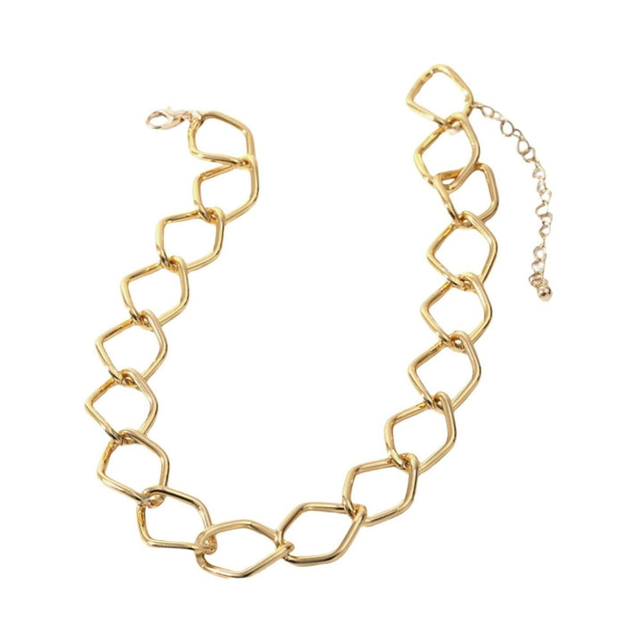 Adults Necklace Multi-layer Punk Hip-hop Golden-plated Hypoallergenic Fashion Jewelry Alloy Men Women Link Chain Image 3