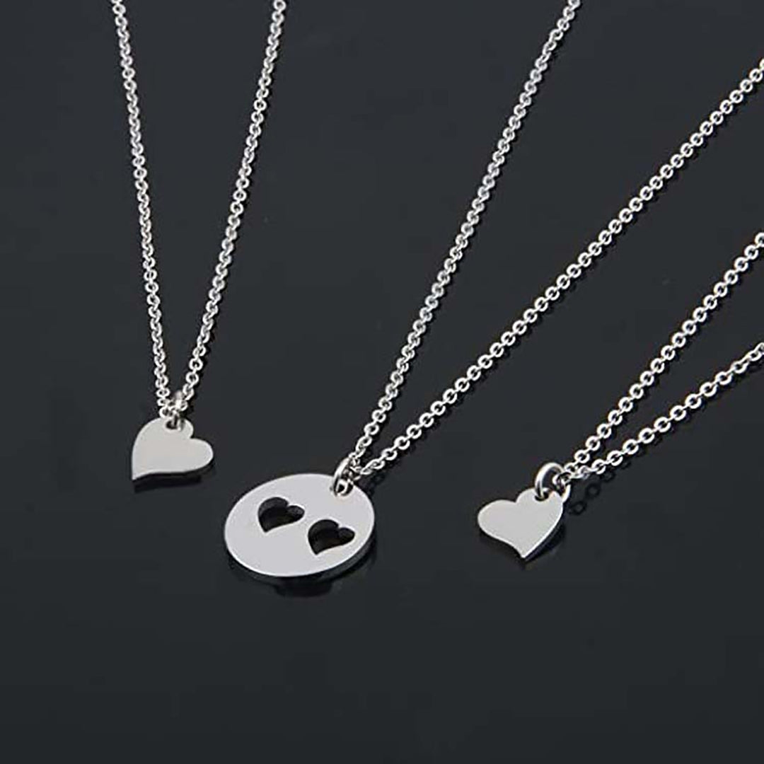 1Pc/1 Set Pendant Necklace Steel Necklace for Party Image 11