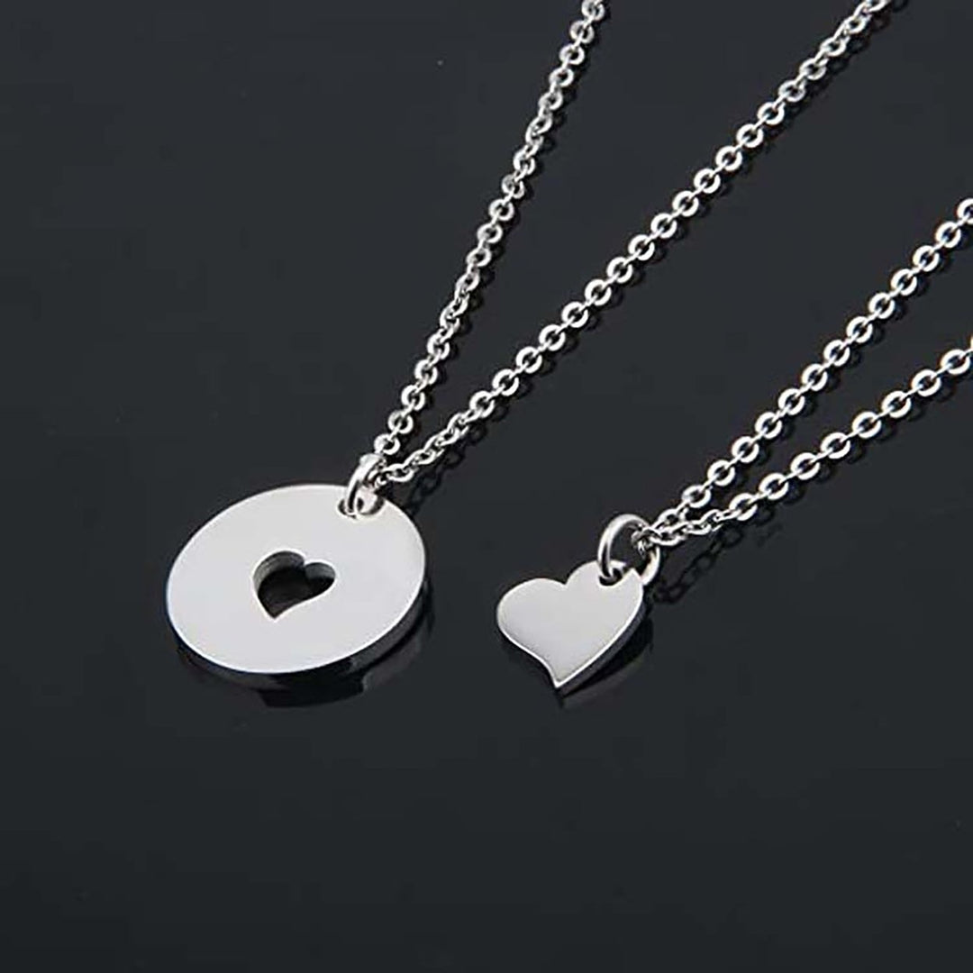 1Pc/1 Set Pendant Necklace Steel Necklace for Party Image 12