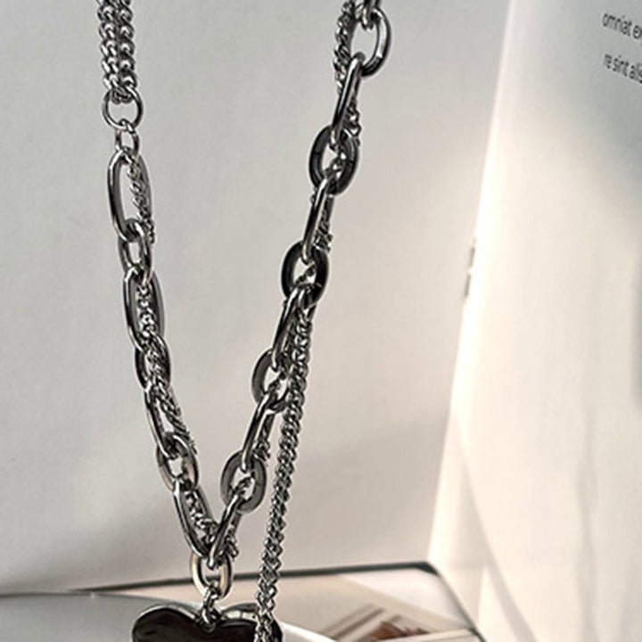 Women Necklace Hip Hop Asymmetric Chain for Daily Wear Image 11