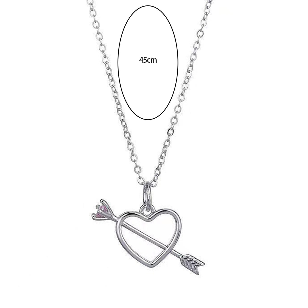 Charm Necklace Heart-shaped Necklace Jewelry Accessory Image 6