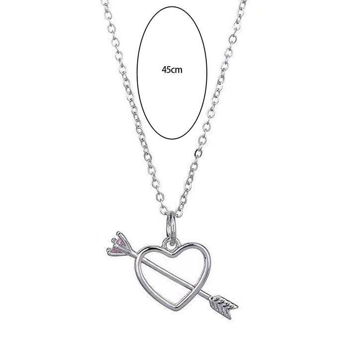 Charm Necklace Heart-shaped Necklace Jewelry Accessory Image 6