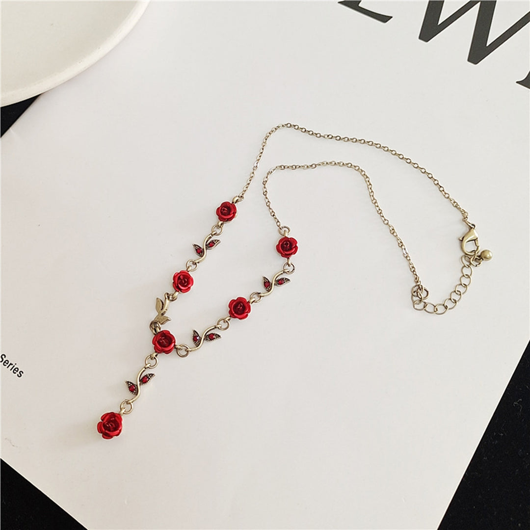 1 Set Women Rose Earrings Kit Jewelry Accessories Image 9
