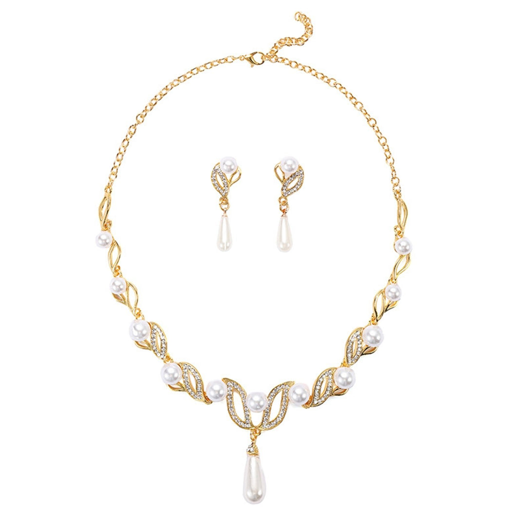 1 Set Women Jewelry Earrings Necklaces Image 4