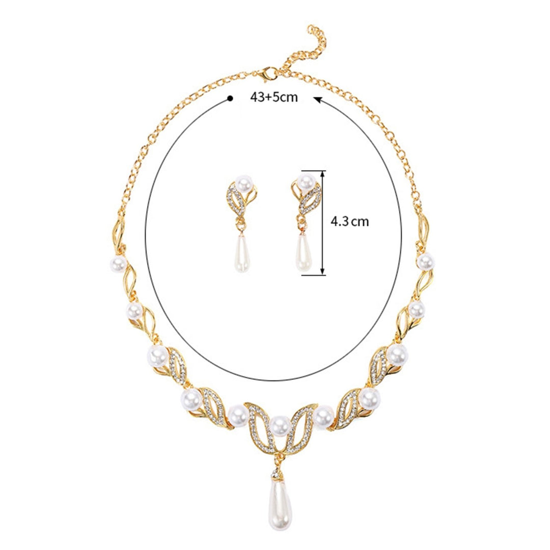 1 Set Women Jewelry Earrings Necklaces Image 6