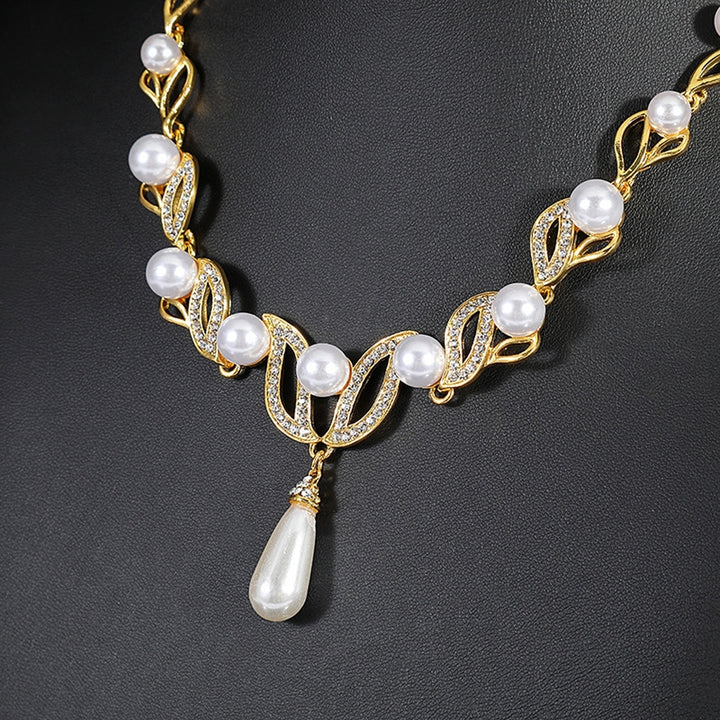 1 Set Women Jewelry Earrings Necklaces Image 10